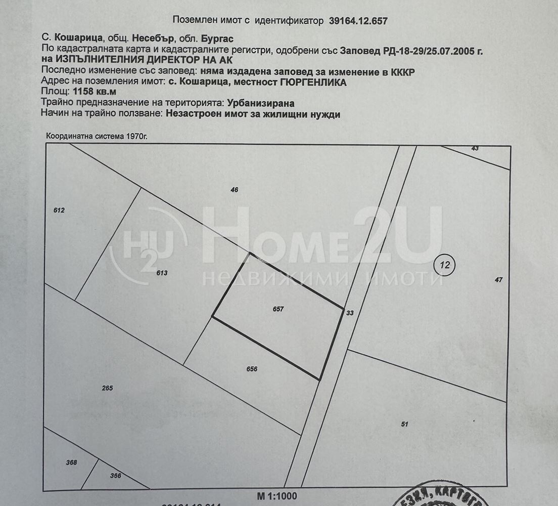 Парцел за жилищно строителство