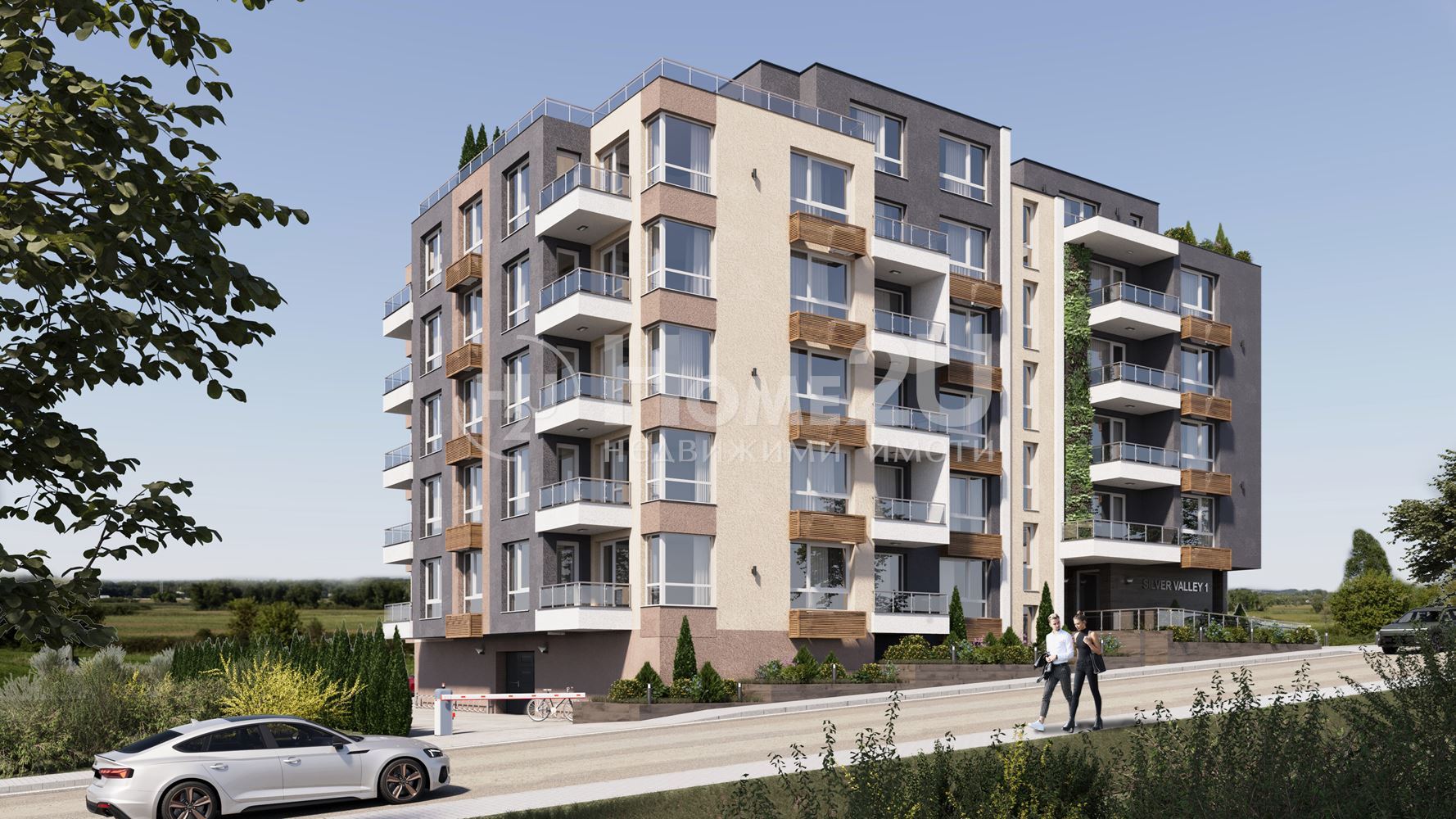 2-стаен апартамент в НОВА сграда "SILVER VALLEY ONE" Започнат строеж на 31.10.2025г.