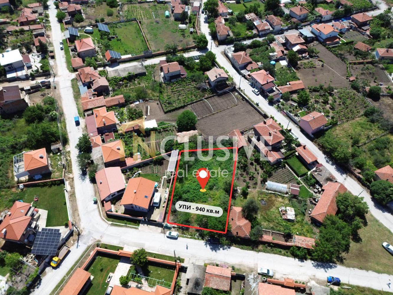ПАРЦЕЛ В РЕГУЛАЦИЯ 940 КВ.М | С. ВЕЛИЧКОВО | ТОК И ВОДА В ИМОТА | АСФАЛТОВ ДОСТЪП