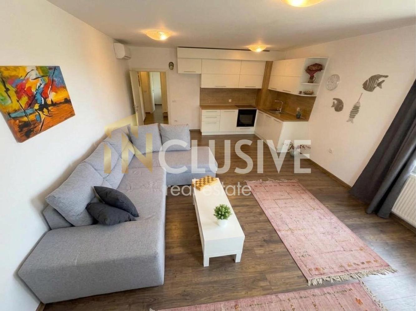 Furnished one-bedroom apartment 200 m from Kabakum Beach.