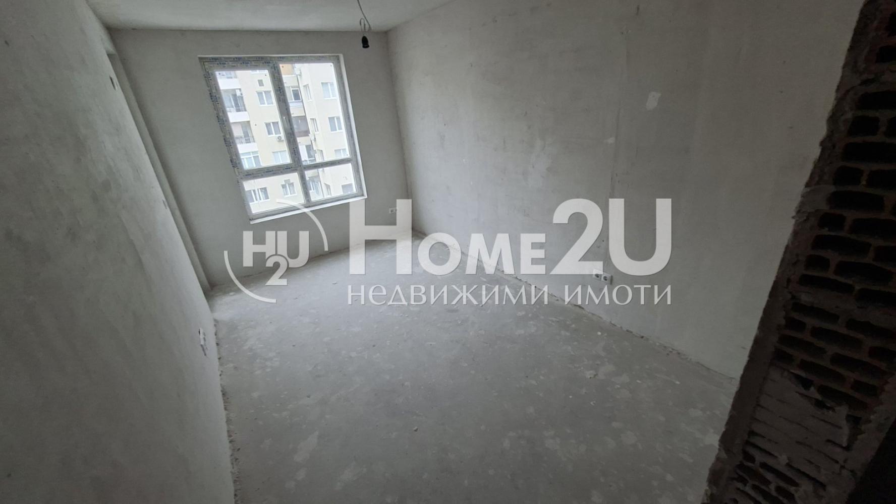 Двустаен апартамент завършен "на тапа" в ж.к. Меден Рудник  зона "В" до терминала , в нова сграда с акт 16 от 2026 година.