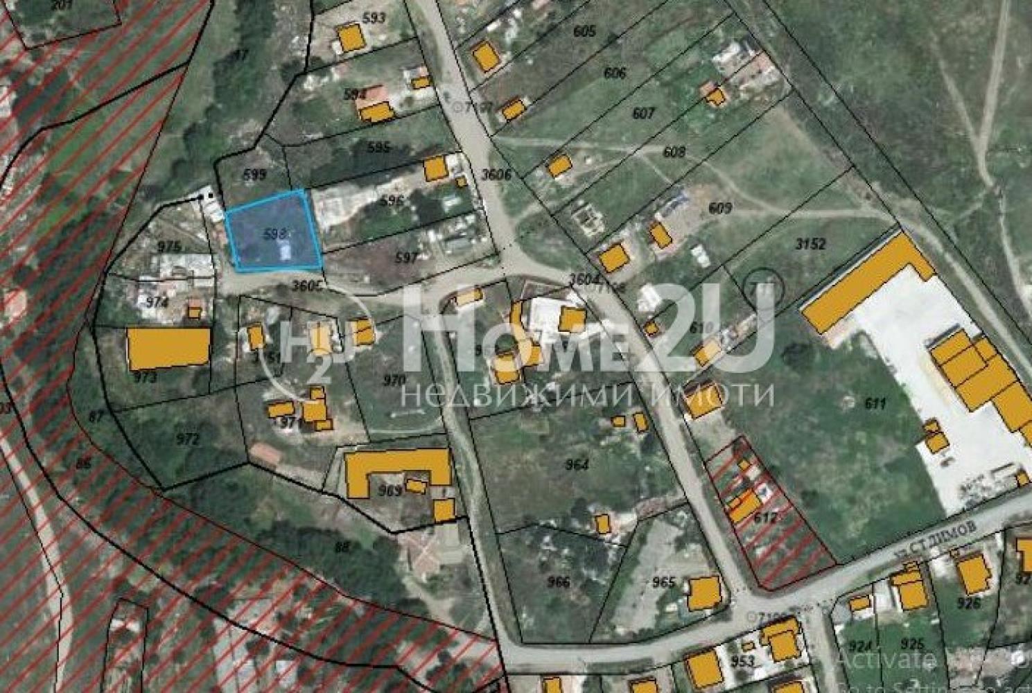 Regulated land plot (UPI) in kv. Rudnik! Electricity and water utility accounts!