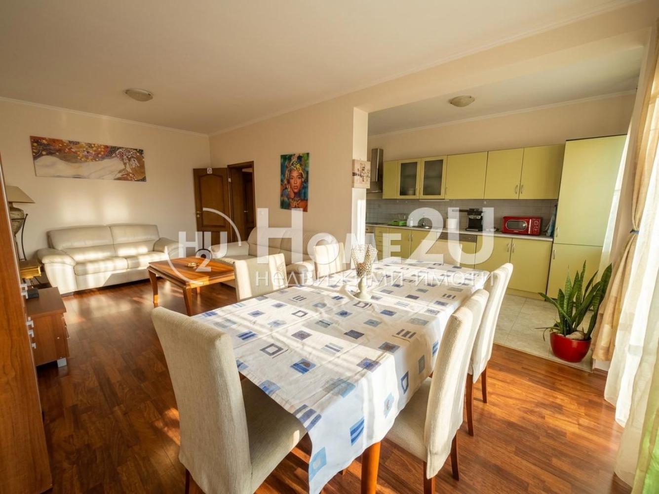 South-facing, spacious one-bedroom apartment in a gated complex