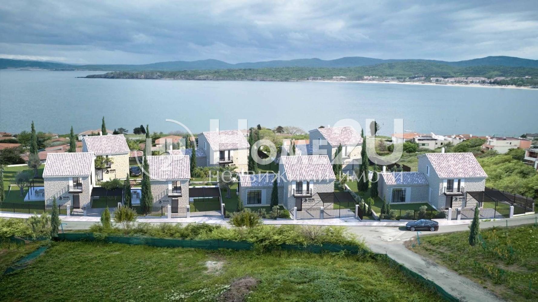 Elegant complex of luxurious Mediterranean houses! Private yard and incredible sea panorama!
