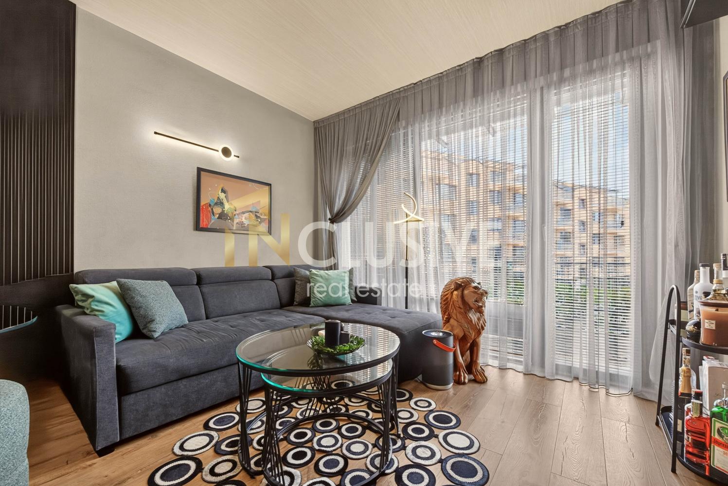 Two-room apartment, furnished with parking space option