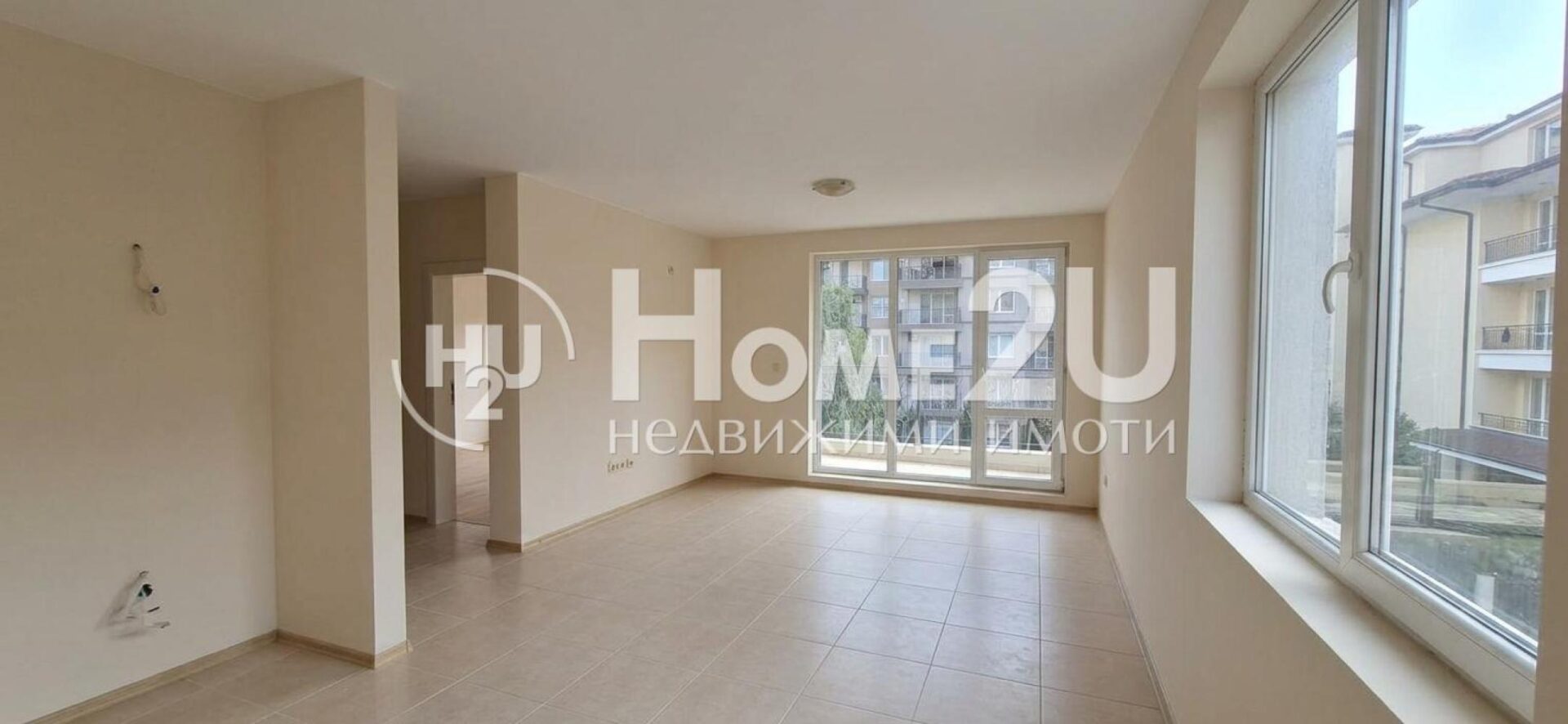 Very bright and spacious TWO-room apartment in Ravda