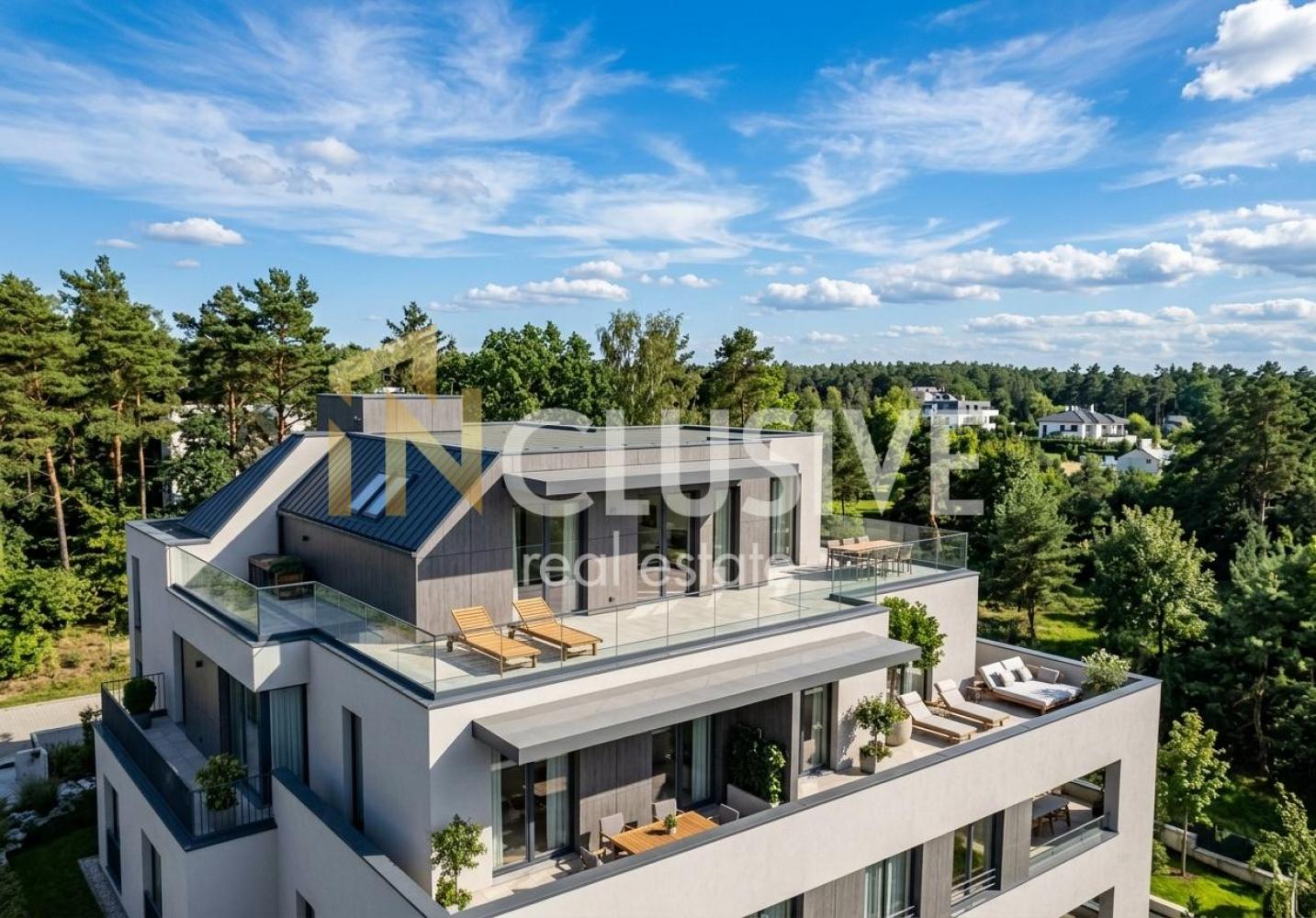 Detached Floor with a Large Panoramic Terrace in Kaisieva Garden