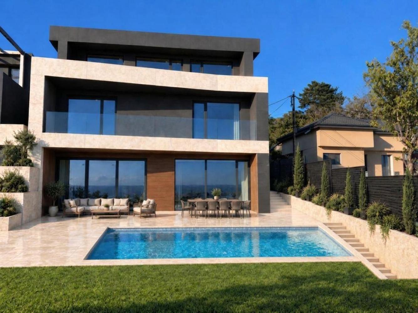 HOUSE WITH SEA PANORAMA
